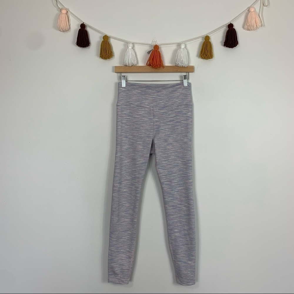 Outdoor Voices High Rise Purple Blue 7/8 Leggings Size Medium